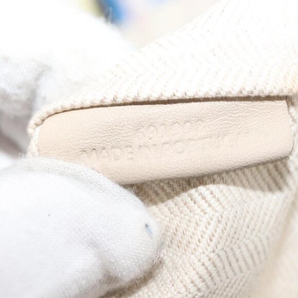 LOEWE Drawstring Pouch Canvas Blue - Picture 15 of 15